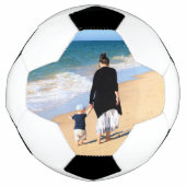 写真カスタムサッカーのボールあなたの写真のお気に入りのギフト サッカーボール (正面)