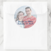 写真カスタムシール ラウンドシール (バッグ)