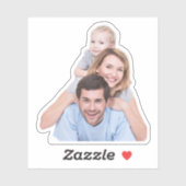 写真カスタムステッカーパーソナライズされた写真ステッカー シール (シート)