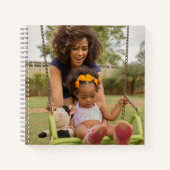 写真カスタムスパイラルノート ノートブック (正面)