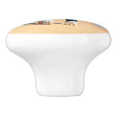 写真カスタムセラミックノブあなたの写真と文字 セラミックノブ (側面)