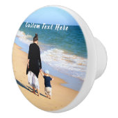 写真カスタムセラミックノブあなたの写真と文字 セラミックノブ (右)