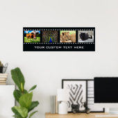 写真カスタムテンプレートポスター ポスター (ホームオフィス)