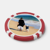 写真カスタムトランプのポーカーチップあなたの写真お気に入りのギフト ポーカーチップ (シングル)