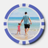 写真カスタムトランプのポーカーチップギフトあなたの写真 ポーカーチップ (正面)