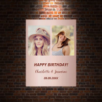 写真カスタムバラ金ゴールド友達の誕生日
