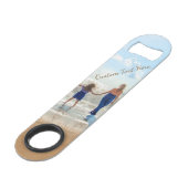 写真カスタムバー鍵ギフト文字名 スピード栓抜き (正面アングル)