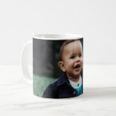 写真カスタムパーソナライズされた コーヒーマグカップ (正面左)