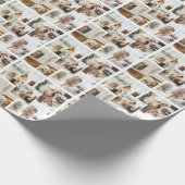 写真カスタムパーソナライズされた ラッピングペーパー (角)