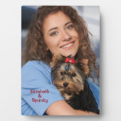 写真カスタムパーソナライズEaselプラーク フォトプラーク (正面)