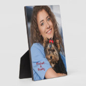 写真カスタムパーソナライズEaselプラーク フォトプラーク (側面)
