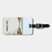 写真カスタムビーチ別荘タグ ラゲッジタグ (正面横)