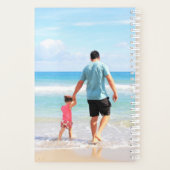 写真カスタムプランナーと文字 プランナー手帳 (裏面)