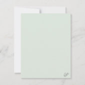 写真カスタムホルダー サンキューカード (裏面)