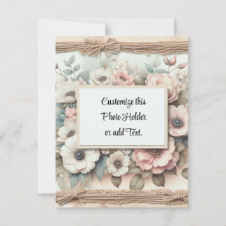 写真カスタムホルダー サンキューカード