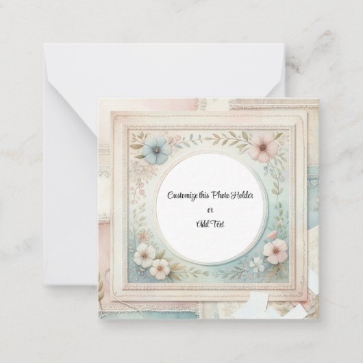 写真カスタムホルダー ノートカード (正面)