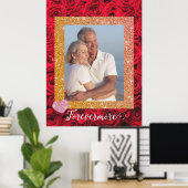 写真カスタムポスター前駆け夫婦 ポスター (ホームオフィス)