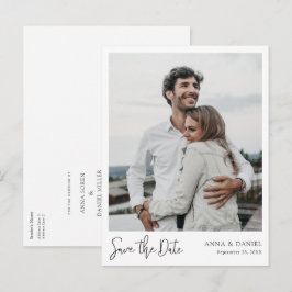 写真カスタムポストカードの日付を保存するテンプレート 案内ポストカード