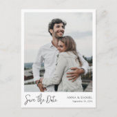 写真カスタムポストカードの日付を保存するテンプレート 案内ポストカード (正面)