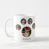 写真カスタムポープリントフォトコラージュ5 コーヒーマグカップ (左)