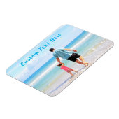 写真カスタムマグネットと文字パーソナライズされた マグネット (左側)