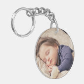 写真カスタムミニマシンプルリストキーチェーン キーホルダー (正面左)