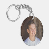 写真カスタムミニマシンプルリストキーチェーン キーホルダー (正面左)