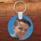 写真カスタムミニマシンプルリストキーチェーン キーホルダー (正面)