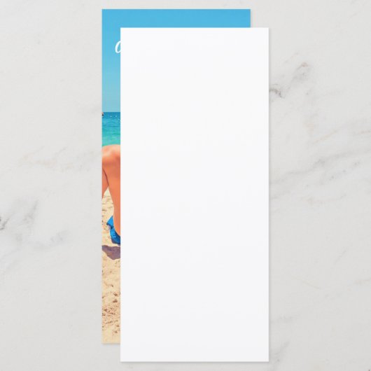 写真カスタムメニューと文字名 メニュー (正面/裏面)