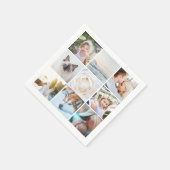 写真カスタムモダン スタンダードカクテルナプキン (角)