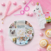 写真カスタムモダン ペーパープレート (パーティー)