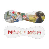 写真カスタムモノグラム野球ママ 野球ボール (パネル)