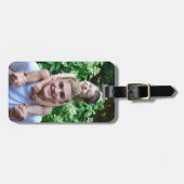 写真カスタムラゲッジタグ – 編集可能文字&カラー ラゲッジタグ (正面横)