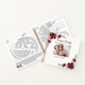 写真カスタムレシピブック ノートブック (内部)