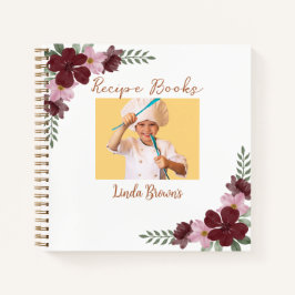 写真カスタムレシピブック ノートブック