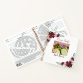 写真カスタムレシピブック ノートブック (内部)