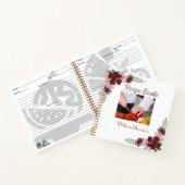 写真カスタムレシピブック ノートブック (内部)