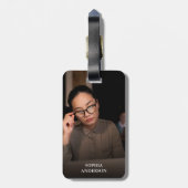 写真カスタム両面フォト自分で作成 ラゲッジタグ (裏面縦)