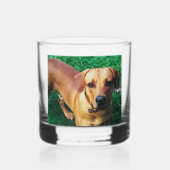 写真カスタム付きパーソナライズされたウィスキーガラス ウイスキーグラス (裏面)