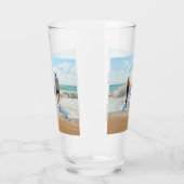 写真カスタム付きフォトガお気に入りのラス タンブラーグラス (左)