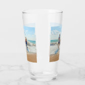 写真カスタム付きフォトグラスギフト タンブラーグラス (左)