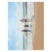 写真カスタム付きフォトタブレお気に入りのクロス テーブルクロス (正面)