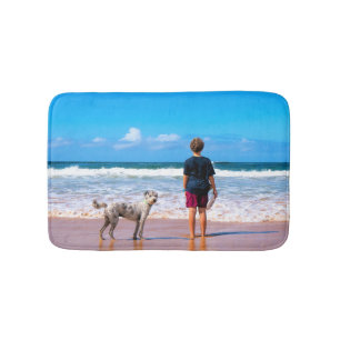 写真カスタム付きフォトバスマットデザイン バスマット