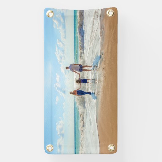 写真カスタム付きフォトバーお気に入りのナー 横断幕 (縦)