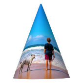 写真カスタム付きフォトパーティーハットお気に入りの パーティーハット (正面)