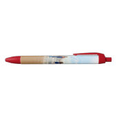 写真カスタム付きフォトペお気に入りのン 青ボールペン (トップ)