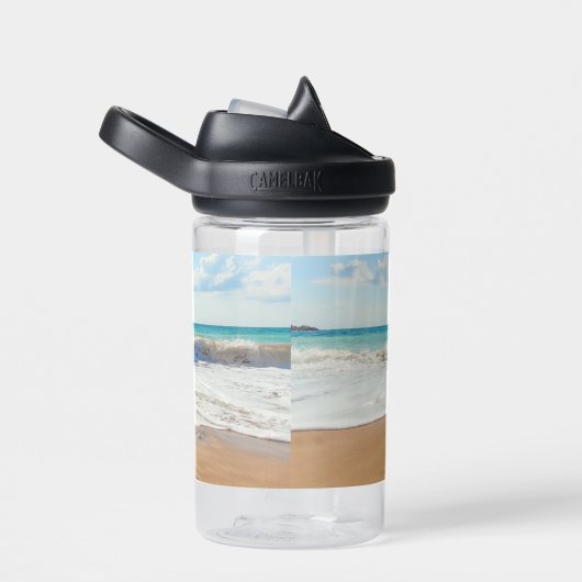 写真カスタム付きフォト文字ウォーターボトル ウォーターボトル (右面)