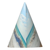 写真カスタム付きフォト紙パーティー帽子 パーティーハット (裏面)