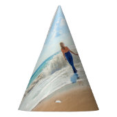 写真カスタム付きフォト紙パーティー帽子 パーティーハット (左)