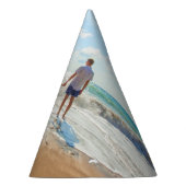 写真カスタム付きフォト紙パーティー帽子 パーティーハット (右)